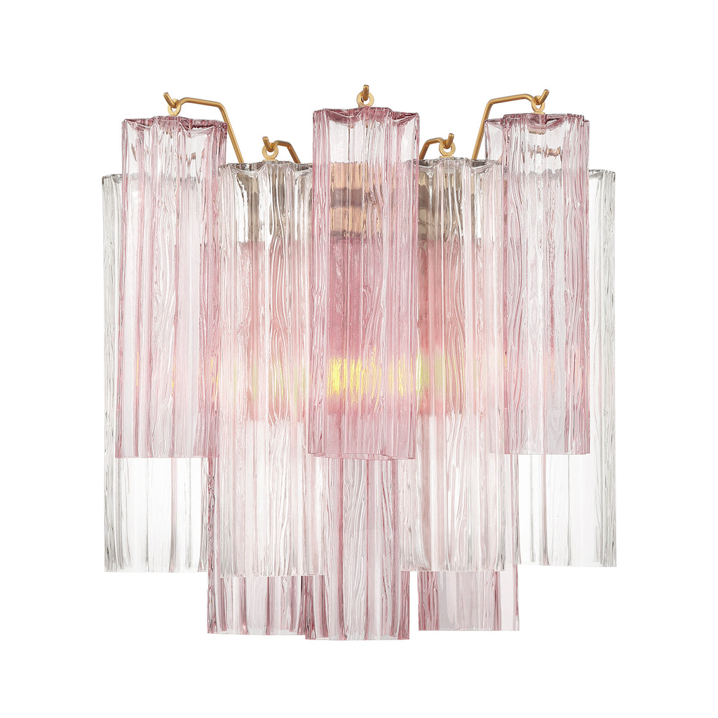 ADD-303-AG-SP Addis 2 Light Sconce | Main Image