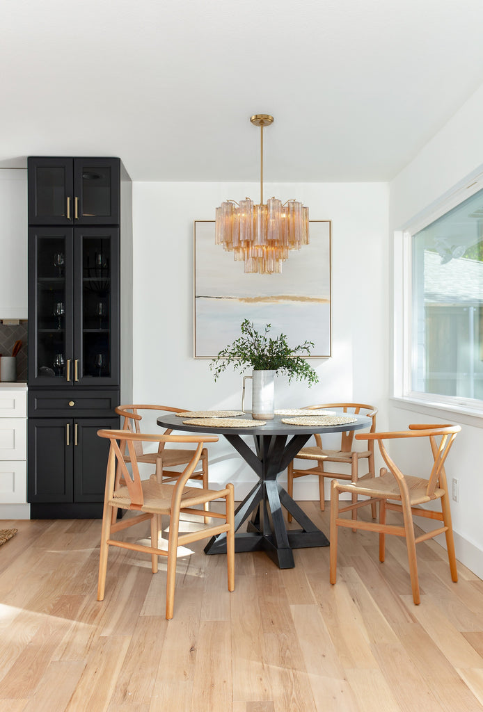 ADD-306-AG-AM Addis 19.75'' Chandelier | Lifestyle Image