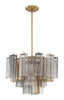 ADD-306-AG-AU Addis 19.75'' Chandelier | Main Image