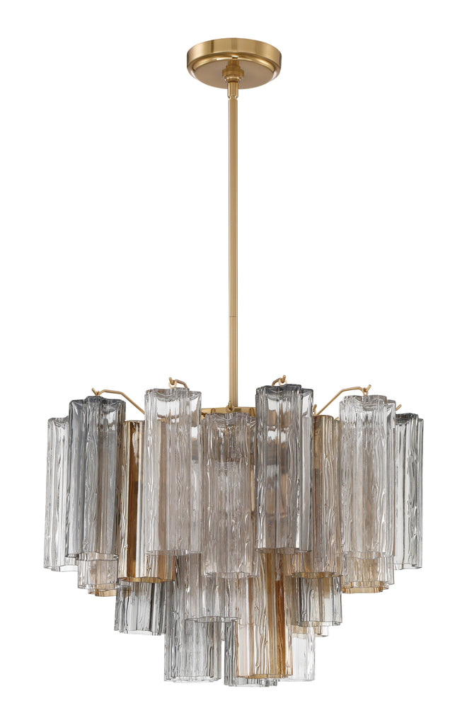 ADD-306-AG-AU Addis 19.75'' Chandelier | Main Image