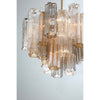 Crystorama Addis 19.75'' Chandelier in Aged Brass - Additional View