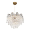 Crystorama Addis 19.75'' Chandelier in Aged Brass - Additional View