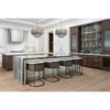 Crystorama Addis 19.75'' Chandelier in Aged Brass - Lifestyle View