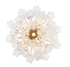 ADD-306-AG-WH Addis 6 Light Chandelier | Alternate Image