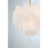 Crystorama Addis 19.75'' Chandelier in Aged Brass - Additional View