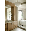 Crystorama Addis 19.75'' Chandelier in Aged Brass - Lifestyle View
