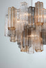 ADD-306-CH-AU Addis 6 Light Chandelier | Alternate Image