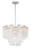 ADD-306-CH-CL Addis 6 Light Chandelier | Alternate Image