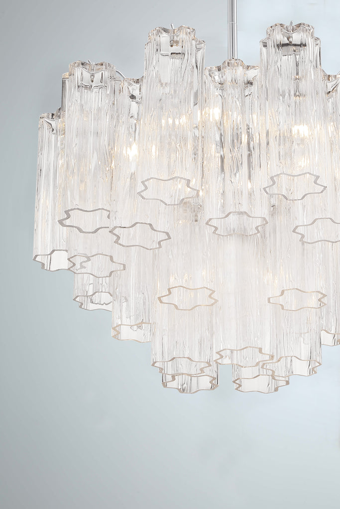 ADD-306-CH-CL Addis 6 Light Chandelier | Alternate Image