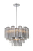 ADD-306-CH-SM Addis 6 Light Chandelier | Alternate Image