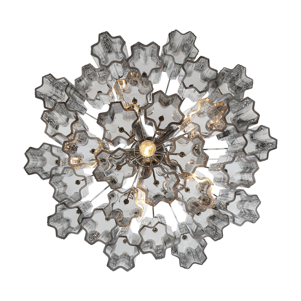 Crystorama Addis 19.75'' Chandelier in Polished Chrome - Additional View