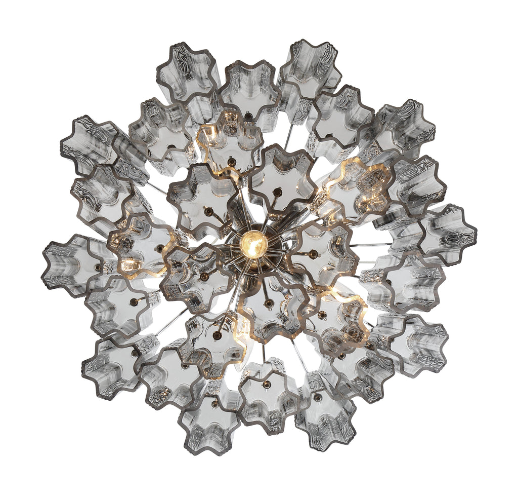 ADD-306-CH-SM Addis 6 Light Chandelier | Alternate Image