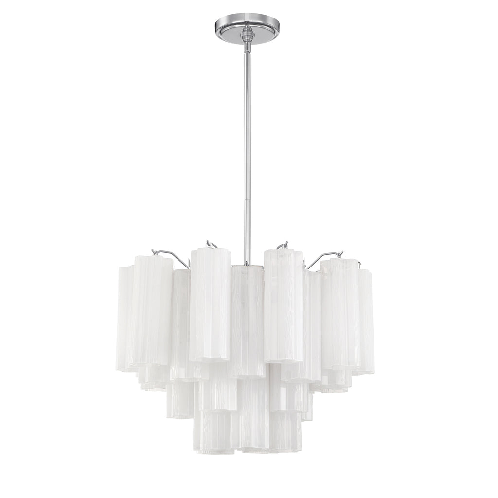 ADD-306-CH-WH Addis 6 Light Chandelier | Main Image