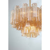 Crystorama Addis 22'' Chandelier in Aged Brass - Additional View