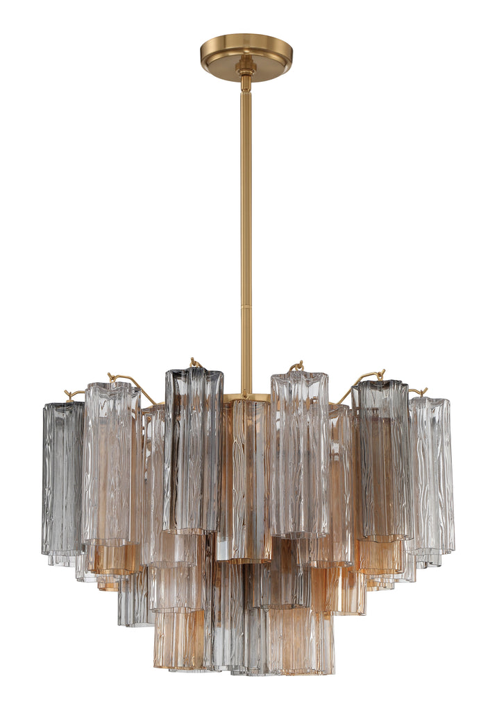 ADD-308-AG-AU Addis 22'' Chandelier | Main Image