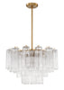 ADD-308-AG-CL Addis 22'' Chandelier | Main Image