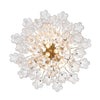 Crystorama Addis 22'' Chandelier in Aged Brass - Additional View