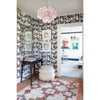Crystorama Addis 22'' Chandelier in Aged Brass - Lifestyle View