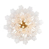 Crystorama Addis 22'' Chandelier in Aged Brass - Additional View