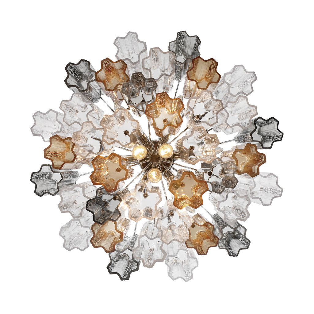 Crystorama Addis 22'' Chandelier in Polished Chrome - Additional View
