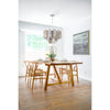 Crystorama Addis 22'' Chandelier in Polished Chrome - Lifestyle View