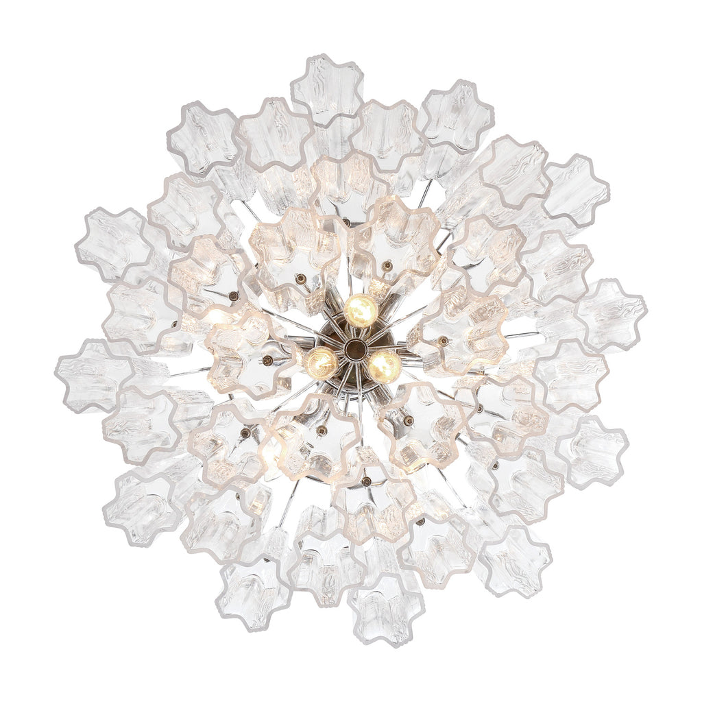 Crystorama Addis 22'' Chandelier in Polished Chrome - Additional View