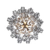 Crystorama Addis 22'' Chandelier in Polished Chrome - Additional View