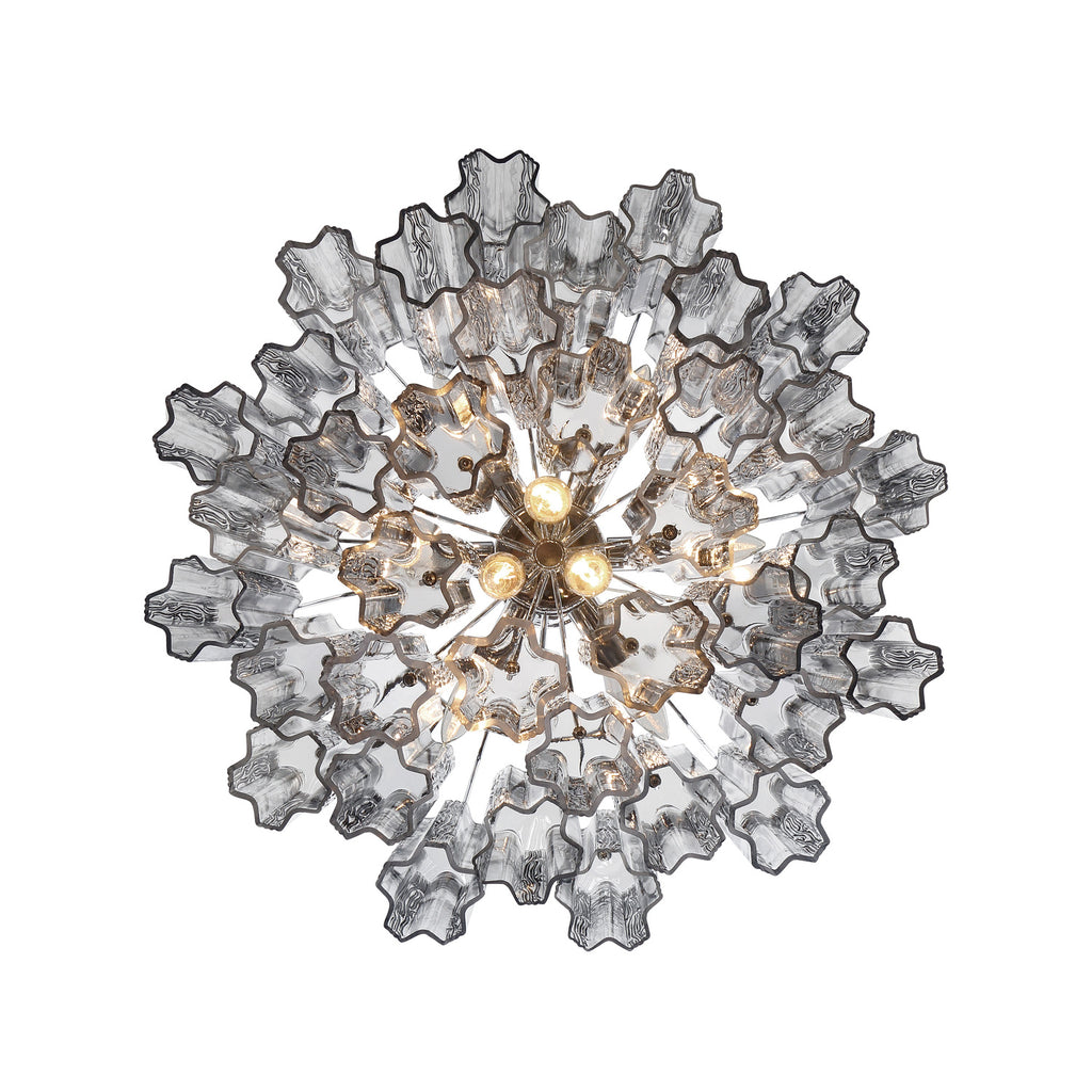 Crystorama Addis 22'' Chandelier in Polished Chrome - Additional View