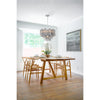 Crystorama Addis 22'' Chandelier in Polished Chrome - Lifestyle View