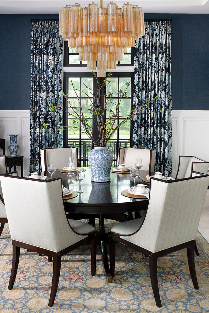 ADD-312-AG-AM Addis 26.75'' Chandelier | Lifestyle Image