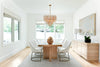 ADD-312-AG-AM Addis 26.75'' Chandelier | Lifestyle Image