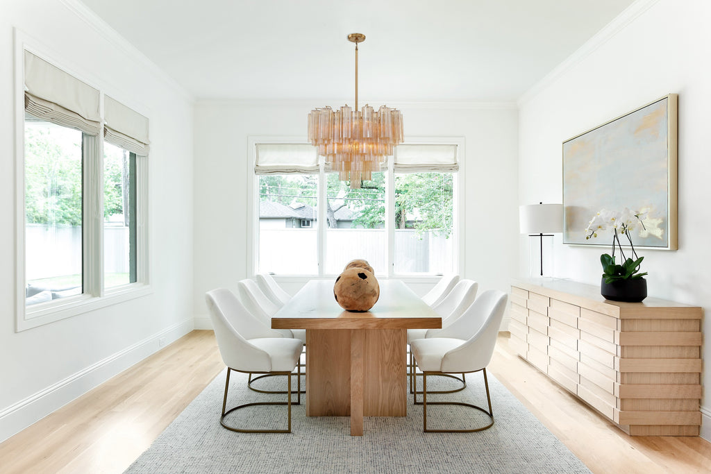 ADD-312-AG-AM Addis 26.75'' Chandelier | Lifestyle Image