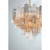 Crystorama Addis 26.75'' Chandelier in Aged Brass - Additional View