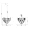 Crystorama Addis 26.75'' Chandelier - Product Dimensions