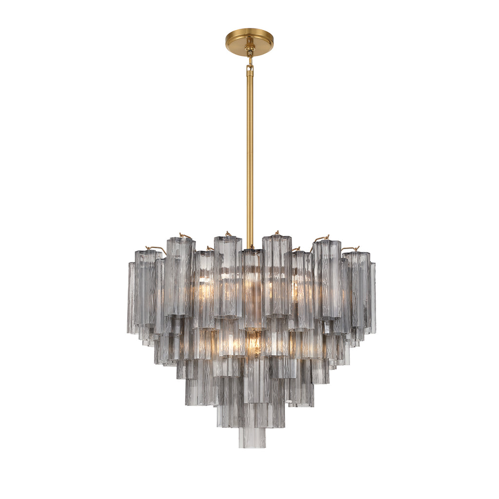 ADD-312-AG-SM Addis 26.75'' Chandelier | Main Image