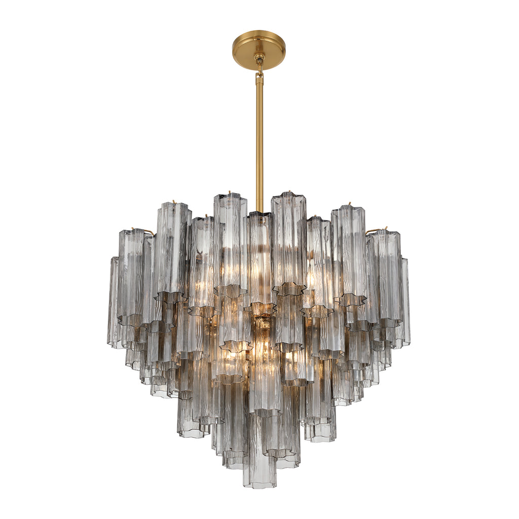 ADD-312-AG-SM Addis 26.75'' Chandelier | Alternate Image
