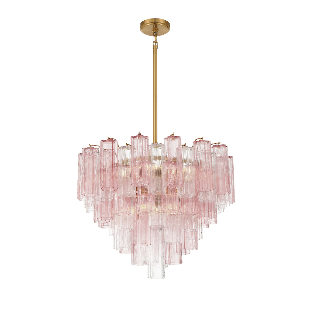 ADD-312-AG-SP Addis 26.75'' Chandelier | Main Image