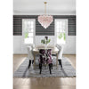 Crystorama Addis 26.75'' Chandelier in Aged Brass - Lifestyle View