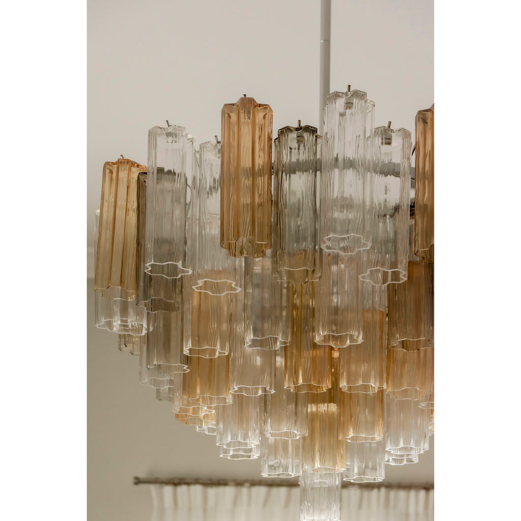 Crystorama Addis 26.75'' Chandelier in Polished Chrome - Lifestyle View