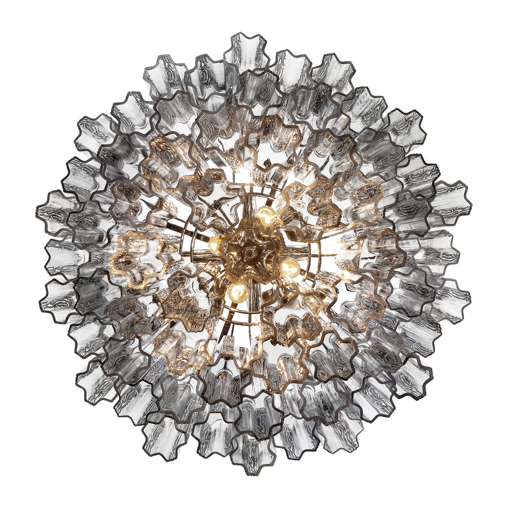 Crystorama Addis 26.75'' Chandelier in Polished Chrome - Additional View