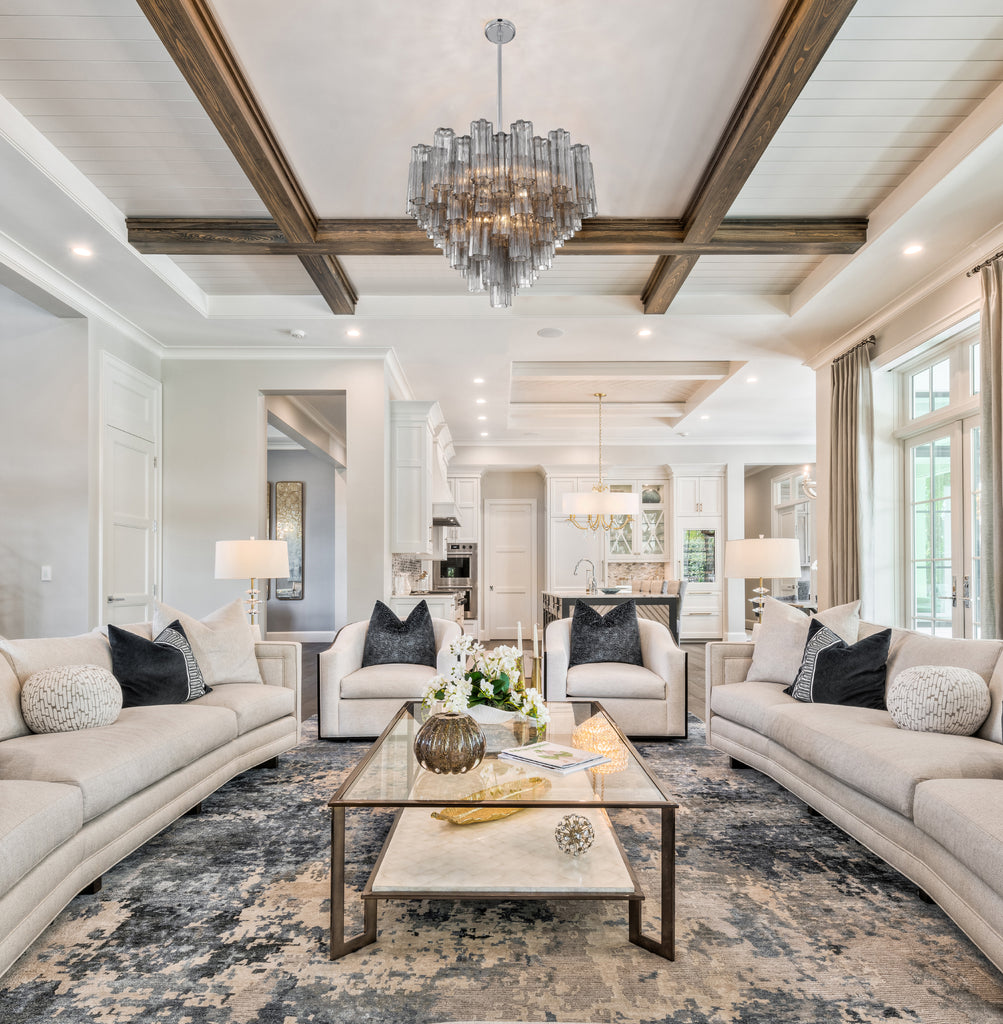 ADD-312-CH-SM Addis 26.75'' Chandelier | Lifestyle Image