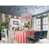 Crystorama Addis 26.75'' Chandelier in Polished Chrome - Lifestyle View