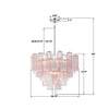 ADD-312-CH-SP Addis 26.75'' Chandelier | Dimensions Image