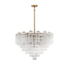 ADD-316-AG-CL Addis 16 Light Chandelier | Main Image