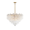 ADD-316-AG-CL Addis 16 Light Chandelier | Alternate Image