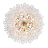 Crystorama Addis 32'' Chandelier in Aged Brass - Additional View