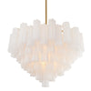 ADD-316-AG-WH Addis 16 Light Chandelier | Alternate Image