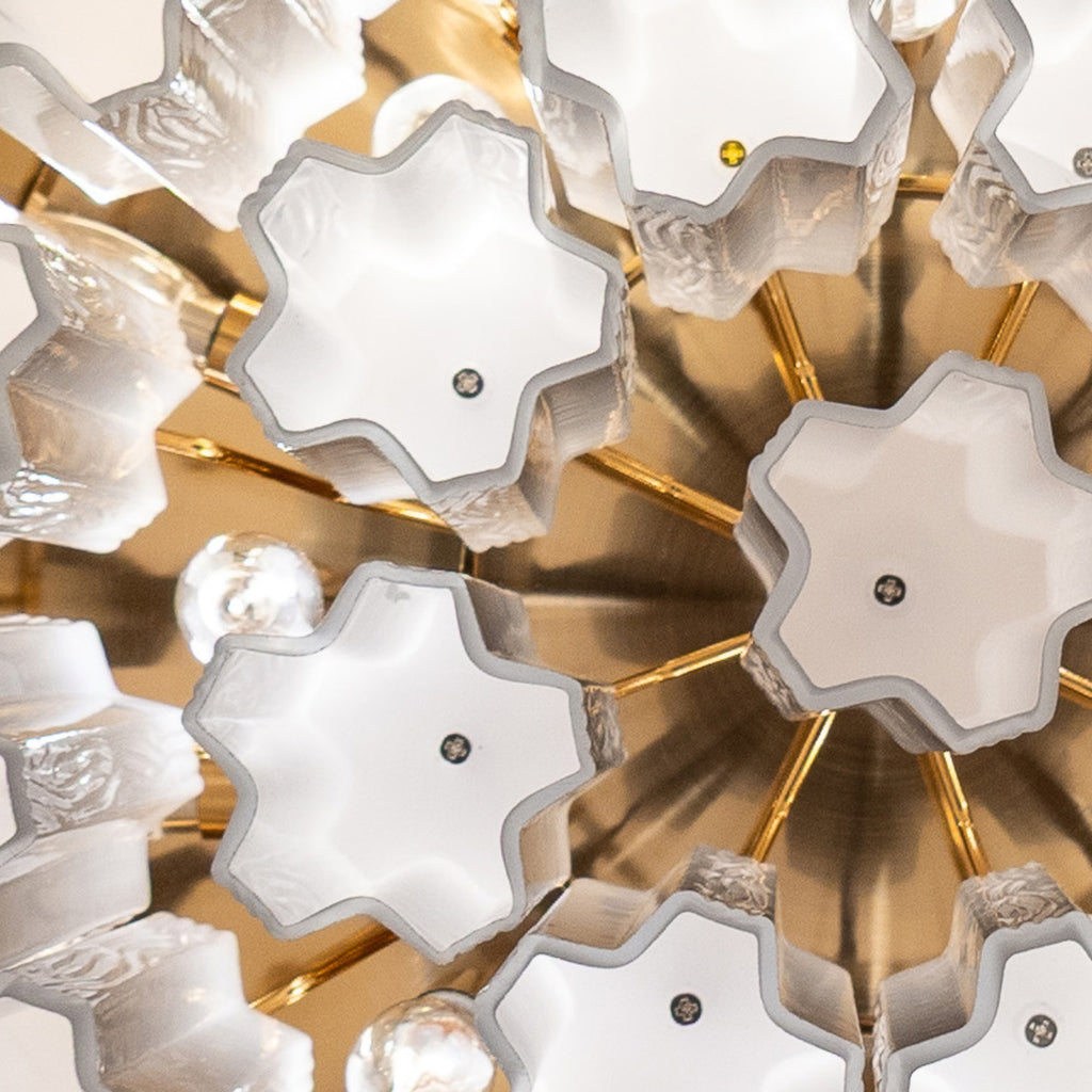 ADD-316-AG-WH Addis 32'' Chandelier | Alternate Image