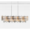 Crystorama Addis 51.75'' Linear Chandelier in Polished Chrome - Additional View