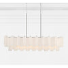 Crystorama Addis 51.75'' Linear Chandelier in Polished Chrome - Additional View